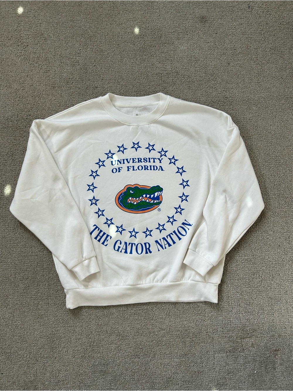University of Florida “The Gator Nation” Womens Gameday Couture Sweatshirt Sz S